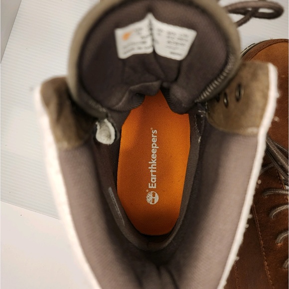 Timberland Timbercycle EK+  Recycled Leather Lace Up Boots A5MZM sz13 NWOT - Picture 16 of 16